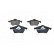 Jeu de 4 plaquettes de frein avant BOSCH 0 986 494 003 - Visuel 1