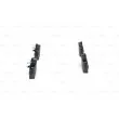 Jeu de 4 plaquettes de frein avant BOSCH 0 986 494 003 - Visuel 2