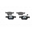 Jeu de 4 plaquettes de frein avant BOSCH 0 986 494 004 - Visuel 1