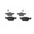 Jeu de 4 plaquettes de frein avant BOSCH 0 986 494 004 - Visuel 3