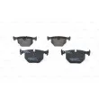 Jeu de 4 plaquettes de frein arrière BOSCH 0 986 494 006 - Visuel 3