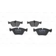 Jeu de 4 plaquettes de frein avant BOSCH 0 986 494 007 - Visuel 3