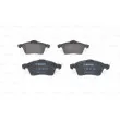 Jeu de 4 plaquettes de frein avant BOSCH 0 986 494 008 - Visuel 3