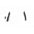 Jeu de 4 plaquettes de frein avant BOSCH 0 986 494 010 - Visuel 2