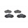 Jeu de 4 plaquettes de frein avant BOSCH 0 986 494 013 - Visuel 1
