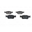 Jeu de 4 plaquettes de frein avant BOSCH 0 986 494 015 - Visuel 3