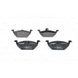 Jeu de 4 plaquettes de frein avant BOSCH 0 986 494 019 - Visuel 3