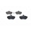 Jeu de 4 plaquettes de frein avant BOSCH 0 986 494 021 - Visuel 3