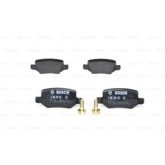 Jeu de 4 plaquettes de frein arrière BOSCH 0 986 494 023