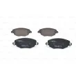 Jeu de 4 plaquettes de frein avant BOSCH 0 986 494 026 - Visuel 3