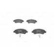 Jeu de 4 plaquettes de frein avant BOSCH 0 986 494 027 - Visuel 1