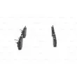 Jeu de 4 plaquettes de frein avant BOSCH 0 986 494 028 - Visuel 2