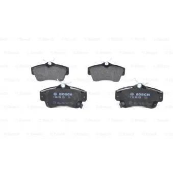 Jeu de 4 plaquettes de frein avant BOSCH 0 986 494 029
