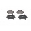Jeu de 4 plaquettes de frein avant BOSCH 0 986 494 031 - Visuel 1