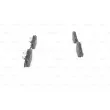 Jeu de 4 plaquettes de frein avant BOSCH 0 986 494 034 - Visuel 2