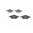 Jeu de 4 plaquettes de frein avant BOSCH 0 986 494 034 - Visuel 3