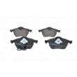 Jeu de 4 plaquettes de frein avant BOSCH 0 986 494 035 - Visuel 1