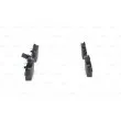 Jeu de 4 plaquettes de frein avant BOSCH 0 986 494 035 - Visuel 2