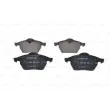 Jeu de 4 plaquettes de frein avant BOSCH 0 986 494 035 - Visuel 3