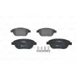 Jeu de 4 plaquettes de frein avant BOSCH 0 986 494 038 - Visuel 1