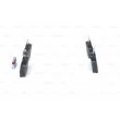 Jeu de 4 plaquettes de frein arrière BOSCH 0 986 494 040 - Visuel 2