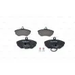 Jeu de 4 plaquettes de frein avant BOSCH 0 986 494 042 - Visuel 1