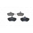 Jeu de 4 plaquettes de frein avant BOSCH 0 986 494 042 - Visuel 3