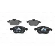 Jeu de 4 plaquettes de frein avant BOSCH 0 986 494 044 - Visuel 1