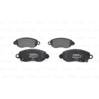 Jeu de 4 plaquettes de frein avant BOSCH 0 986 494 047