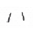 Jeu de 4 plaquettes de frein avant BOSCH 0 986 494 047 - Visuel 2