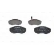 Jeu de 4 plaquettes de frein avant BOSCH 0 986 494 048 - Visuel 3