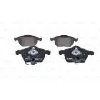 Jeu de 4 plaquettes de frein avant BOSCH 0 986 494 050 - Visuel 1