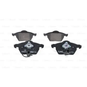 Jeu de 4 plaquettes de frein avant BOSCH 0 986 494 050