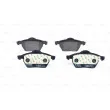 Jeu de 4 plaquettes de frein avant BOSCH 0 986 494 050 - Visuel 3