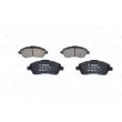 Jeu de 4 plaquettes de frein avant BOSCH 0 986 494 054 - Visuel 3