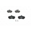Jeu de 4 plaquettes de frein avant BOSCH 0 986 494 056 - Visuel 1