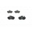 Jeu de 4 plaquettes de frein avant BOSCH 0 986 494 056 - Visuel 3