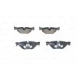 Jeu de 4 plaquettes de frein avant BOSCH 0 986 494 061 - Visuel 1