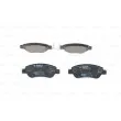 Jeu de 4 plaquettes de frein avant BOSCH 0 986 494 065 - Visuel 3
