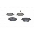 Jeu de 4 plaquettes de frein avant BOSCH 0 986 494 070 - Visuel 3