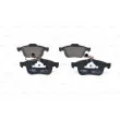 Jeu de 4 plaquettes de frein avant BOSCH 0 986 494 071 - Visuel 1