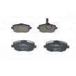 Jeu de 4 plaquettes de frein avant BOSCH 0 986 494 075 - Visuel 3