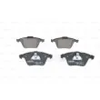 Jeu de 4 plaquettes de frein avant BOSCH 0 986 494 077 - Visuel 1