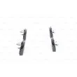 Jeu de 4 plaquettes de frein avant BOSCH 0 986 494 077 - Visuel 2
