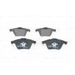 Jeu de 4 plaquettes de frein avant BOSCH 0 986 494 077 - Visuel 3
