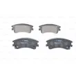 Jeu de 4 plaquettes de frein avant BOSCH 0 986 494 079 - Visuel 1