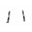 Jeu de 4 plaquettes de frein avant BOSCH 0 986 494 079 - Visuel 2
