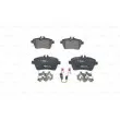 Jeu de 4 plaquettes de frein avant BOSCH 0 986 494 087 - Visuel 1
