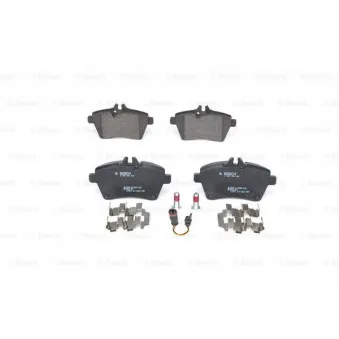 Jeu de 4 plaquettes de frein avant BOSCH 0 986 494 087