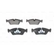 Jeu de 4 plaquettes de frein avant BOSCH 0 986 494 096 - Visuel 1